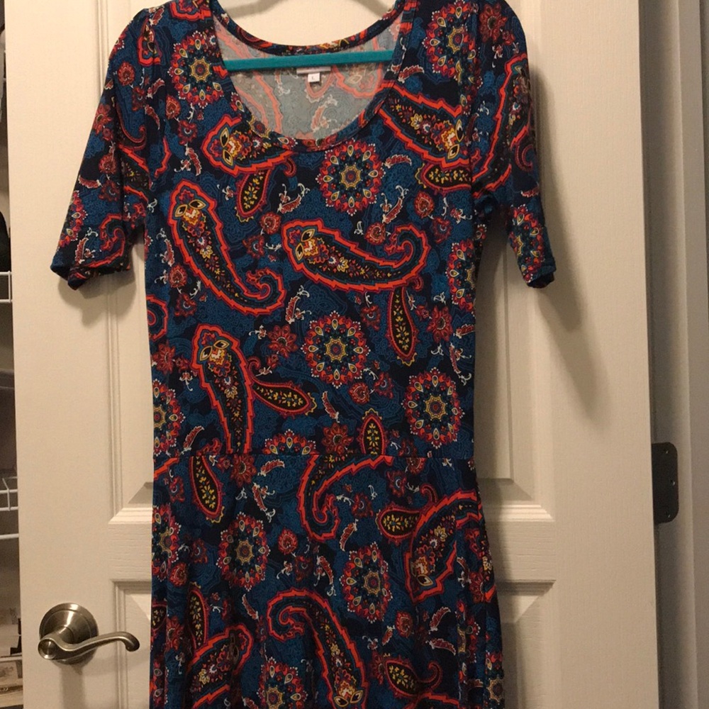 LuLaRoe Ana Maxi Dress - gorgeous colors